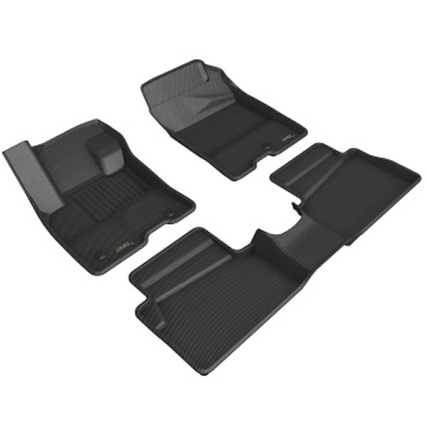 【USA在庫あり】 3D MAXpider 2022 フォード Maverick Hybrid Kagu 1st & 2nd Row フロアマット ブラック aceL1FR14401509 HD店
