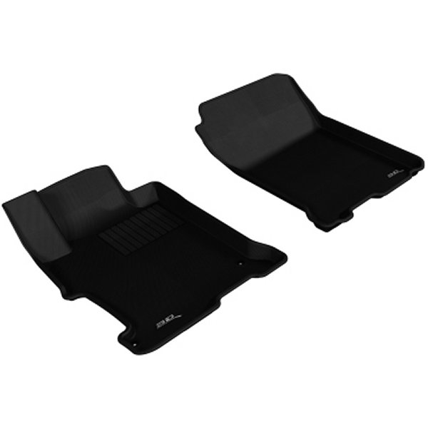 【USA在庫あり】 3D MAXpider 13年-17年 ホンダ アコード Kagu 1st Row フロアマット ブラック aceL1HD04811509 HD店