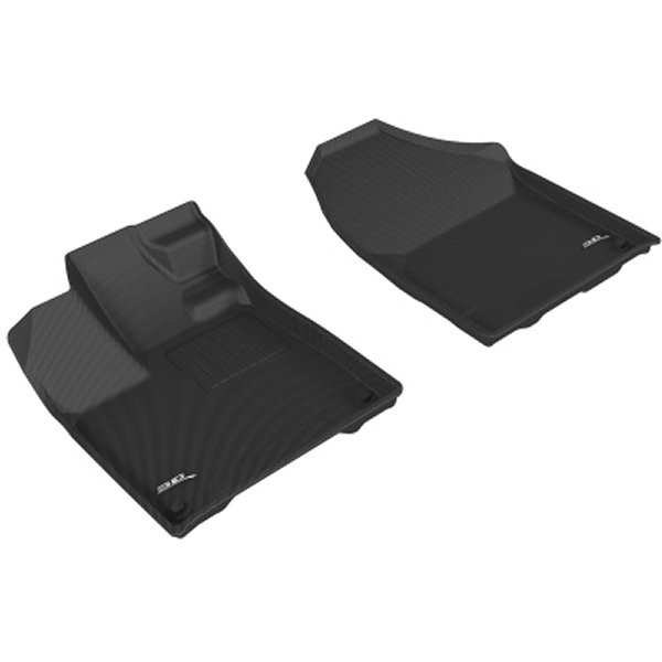【USA在庫あり】 3D MAXpider 16年-20年 ホンダ Pilot/Passport Kagu 1st Row フロアマット ブラック aceL1HD07311509 HD店