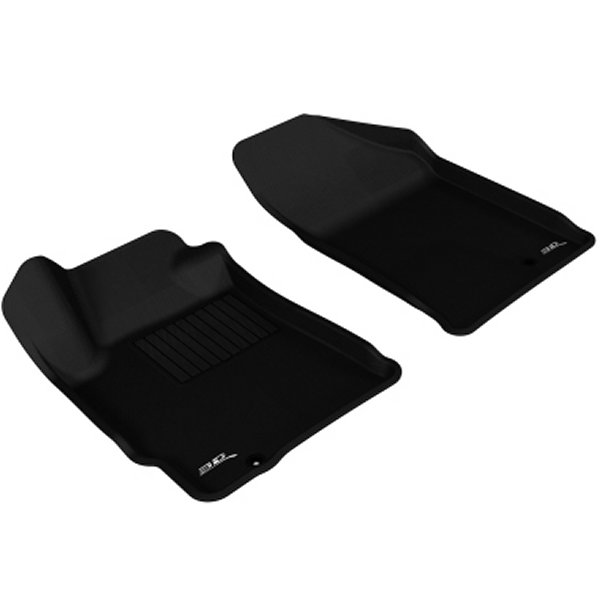 【USA在庫あり】 3D MAXpider 07年-12年 ニッサン Altima Coupe/Sedan Kagu 1st Row フロアマット ブラック aceL1NS06211509 HD店
