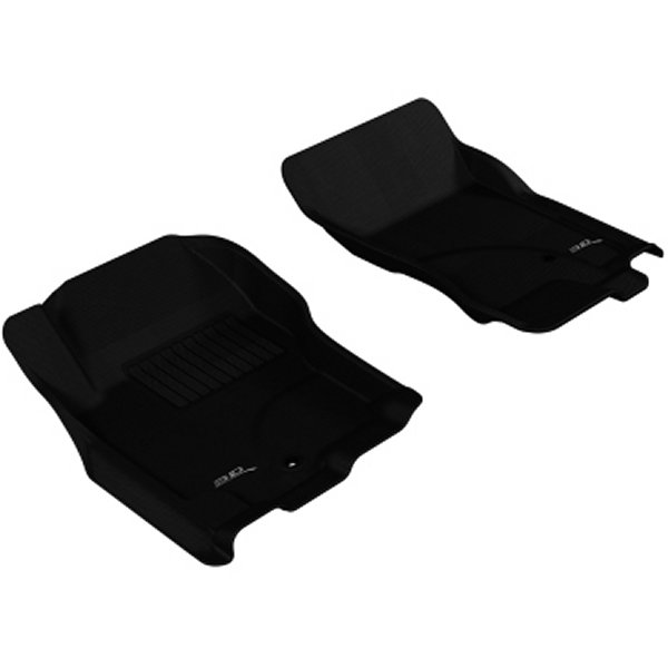 【USA在庫あり】 3D MAXpider 2005-2015 ニッサン Pathfinder/Xterra Kagu 1st Row フロアマット ブラック aceL1NS06511509 HD店