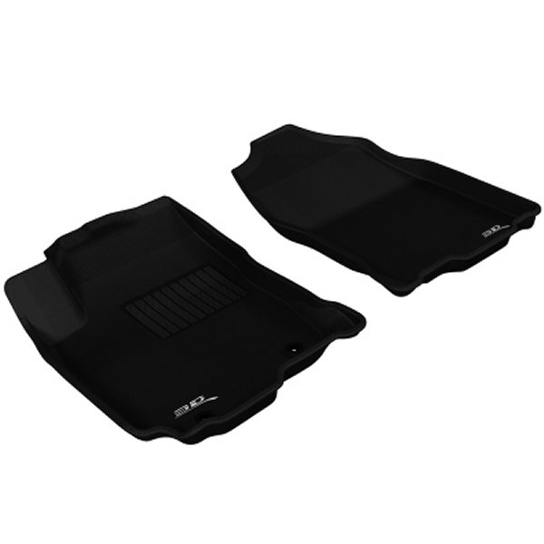 【USA在庫あり】 3D MAXpider 13年-18年 トヨタ RAV4/RAV4 Hybrid Kagu 1st Row フロアマット ブラック aceL1TY12711509 HD店