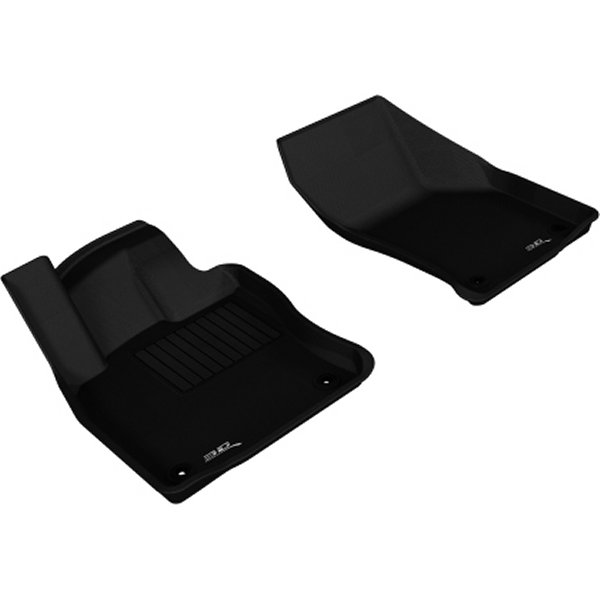 【USA在庫あり】 3D MAXpider 15年-18年 フォルクスワーゲン Golf Kagu 1st Row フロアマット ブラック aceL1VW05011509 HD店