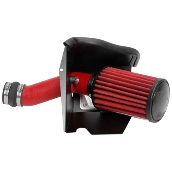 【USA在庫あり】 AEM 2018 スバル WRX STI 2.5L H4 F/I Cold エアインテーク System - Wrinkle Red aem21-836WR HD店