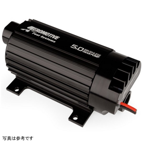 【USA在庫あり】 Aeromotive 5.0 Brushless Spur Gear External フューエルポンプ - In-Line - 5gpm aer11186 HD店