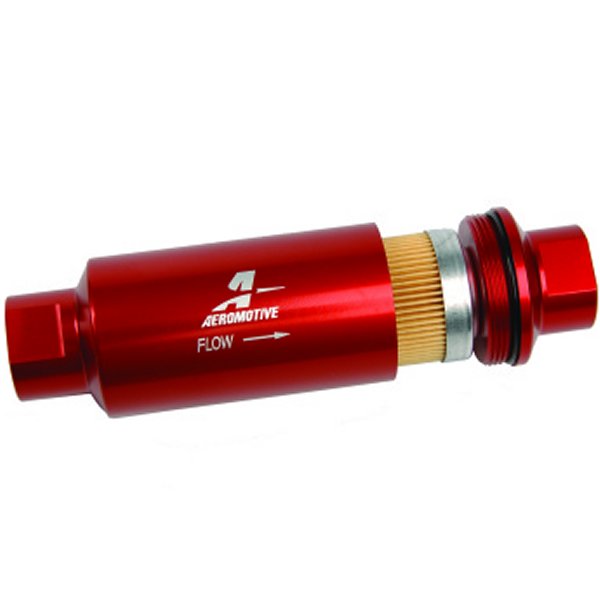 【USA在庫あり】 Aeromotive In-Line フィルター - (AN-10) 10 Micron fabric Element aer12301 HD店