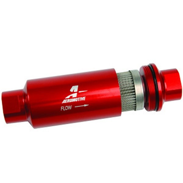 【USA在庫あり】 Aeromotive In-Line フィルター - (AN-10) 100 Micron SS Element aer12304 HD店