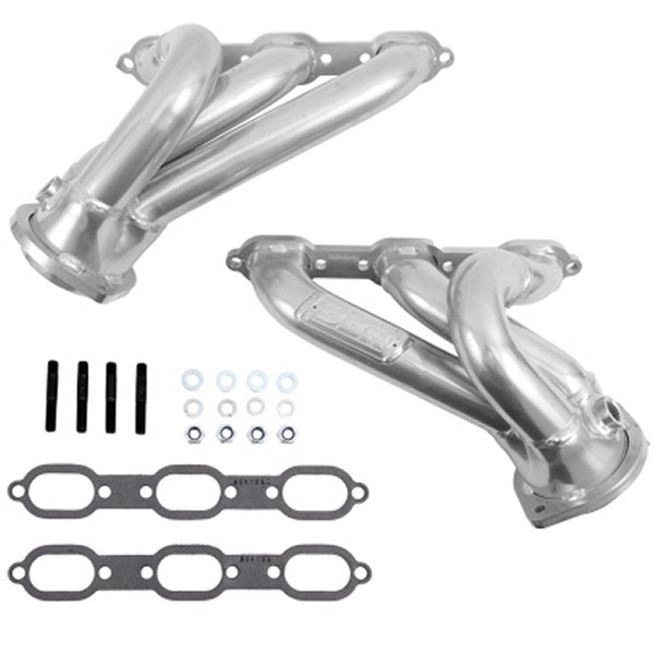 【USA在庫あり】 BBK 06年-10年 ダッジ Charger / Chrysler 300 3.5L V6 1-5/8 Shorty Tuned Length Headers - シルバー Ceramic bbk40400 HD店