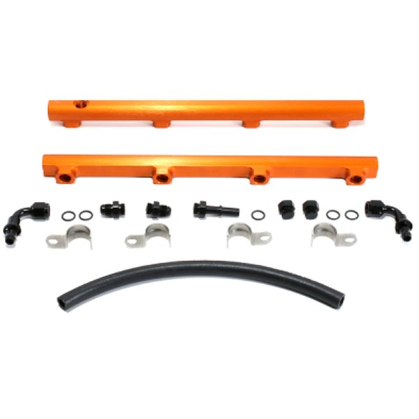【USA在庫あり】 BBK 05年-14年 ダッジ Hemi 5.7/6.1 High Flow ビレット アルミニウム フューエル Rail キット (Non Trucks) bbk5019 HD店