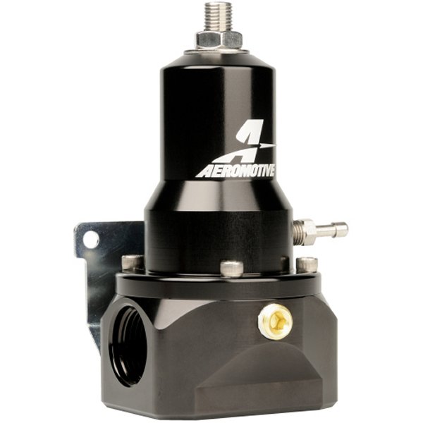 【USA在庫あり】 Aeromotive レギュレーター - 30-120 PSI - .500 Valve - 2x AN-10 Inlets / AN-10 Bypass aer13132 HD店