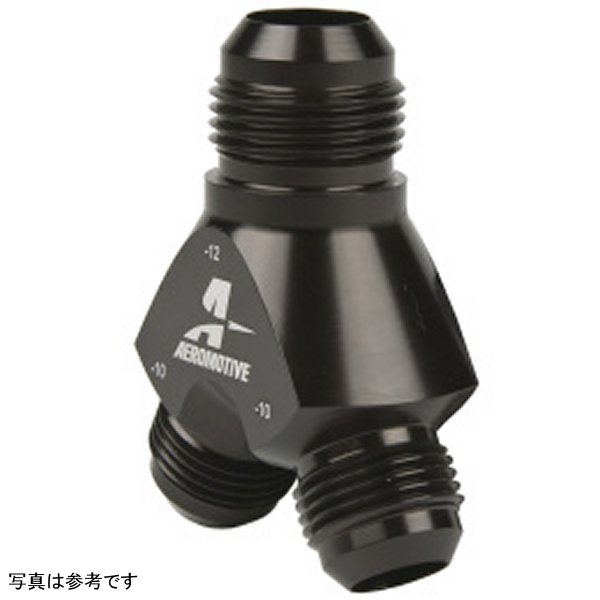 【USA在庫あり】 Aeromotive Y-Block - AN-12 - 2x AN-10 aer15678 HD店 16,409円