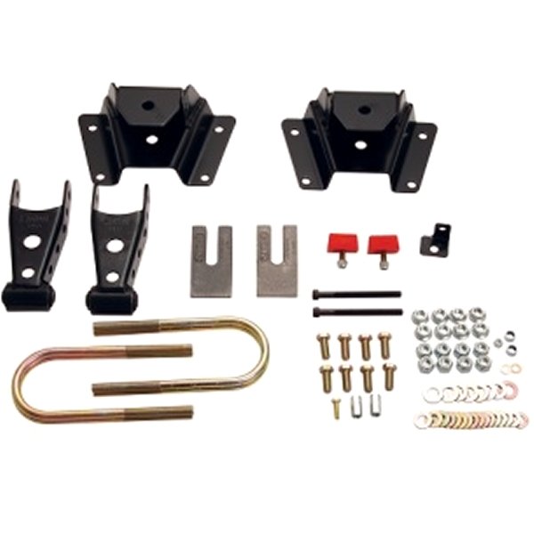 【USA在庫あり】 Belltech SHACKLE AND HANGER キット 97年-03年 F150 ALL 4inch bel6419 HD店