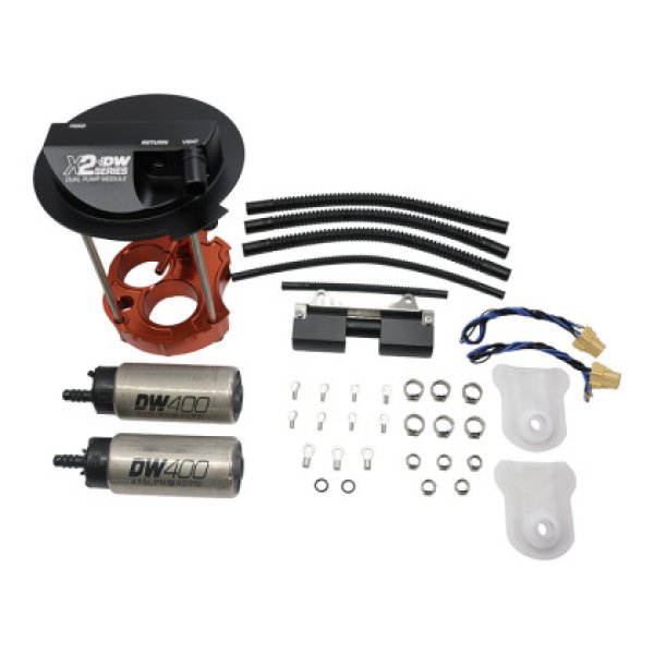 【USA在庫あり】 DeatschWerks 16年-19年 Cadillac CTS-V / 16年-22年 Camaro SS X2 Series フューエルポンプ Module With Dual DW400 Pumps dwk9-401-7003 HD店