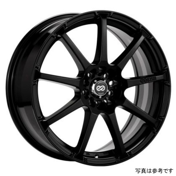 【USA在庫あり】 Enkei EDR9 17x7 5x100 38mm オフセット 72.6 Bore Diameter Matte ブラック ホイール enk441-770-0238BK HD店