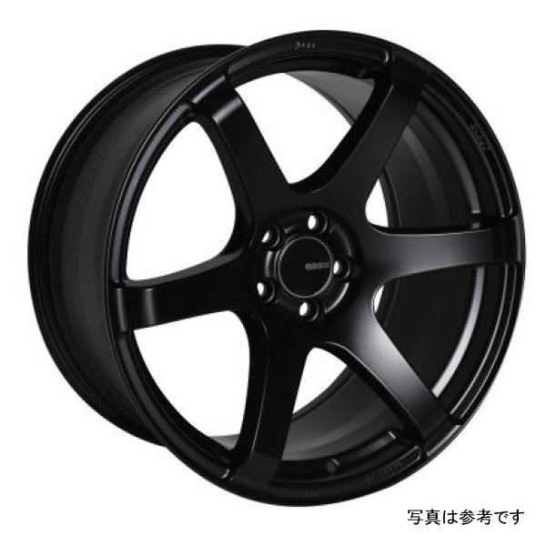 【USA在庫あり】 Enkei T6S 17x8 35mm オフセット 5x114.3 ボルト Pattern 72.6 Bore Matte ブラック ホイール enk485-780-6535BK HD店