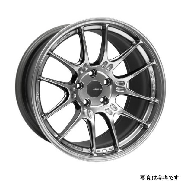 【USA在庫あり】 Enkei GTC02 18x9 5x112 25mm オフセット 66.5mm Bore Hyper シルバー ホイール enk534-890-4425HS HD店