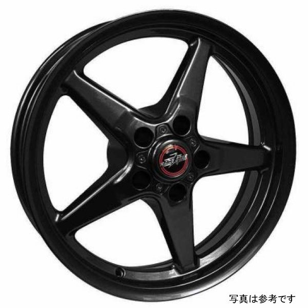 【USA在庫あり】 Race Star 92 Drag Star 15x10.00 5x4.75bc 5.50bs Direct Drill Gloss ブラック ホイール rst92-510250B HD店