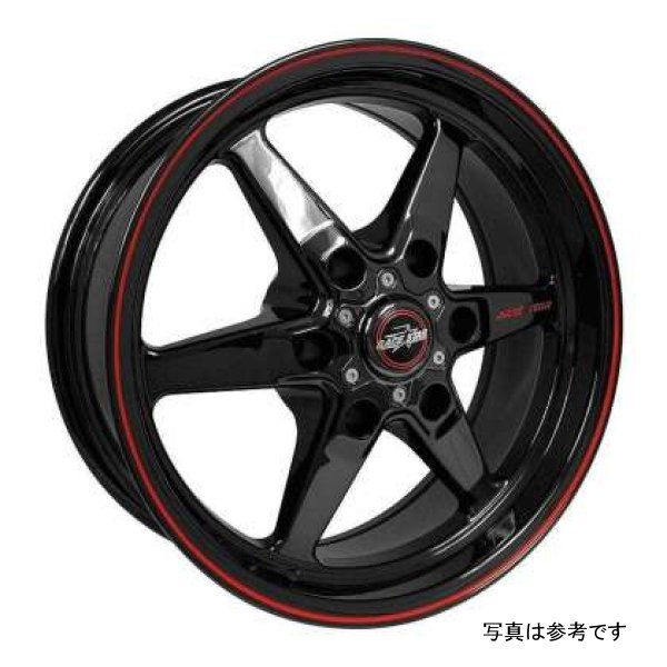 【USA在庫あり】 Race Star 93 Truck Star 17x4.50 6x5.50bc 1.75bs Direct Drill Gloss ブラック ホイール rst93-745842B HD店