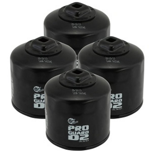 【USA在庫あり】 aFe Pro GUARD D2 オイルフィルター 13-17 Scion FR-S / スバル BRZ H4-2.0L (4 Pack) afe44-LF018-MB HD店