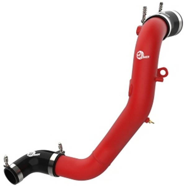 【USA在庫あり】 aFe Kia Stinger 18-22 V6-3.3L (tt) BladeRunner Cold Charge Pipe レッド afe46-20509-R HD店