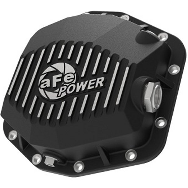 【USA在庫あり】 aFe Proシリーズ リアデファレンシャル Cover ブラック 2018+ Jeep ラングラー (JL) V6 3.6L (Dana M220) afe46-71000B HD店