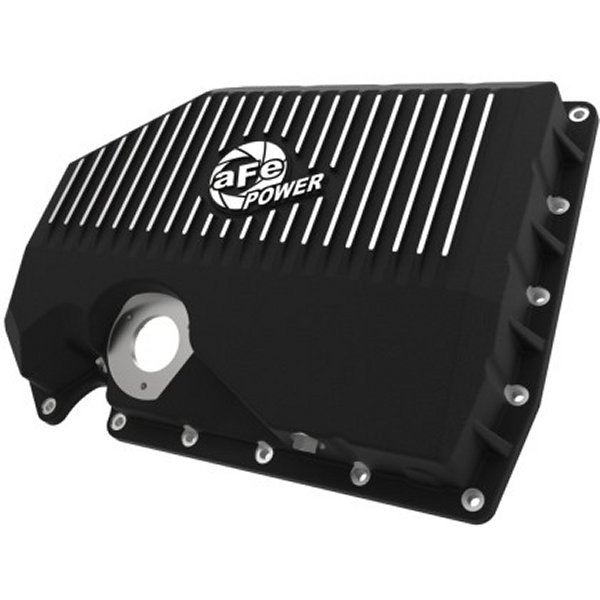 【USA在庫あり】 aFe 05-19 VW 1.8L/2.0L w/ Oil Sensor エンジンオイル Pan ブラック POWER Streetシリーズ w/ Machined Fins afe46-71210B HD店
