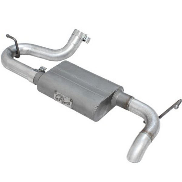 【USA在庫あり】 aFe Scorpion Exhaust System Axle Back Aluminized Hi-Tuck 07年-17年 Jeep ラングラー JK V6 3.6/3.8L afe49-08046 HD店