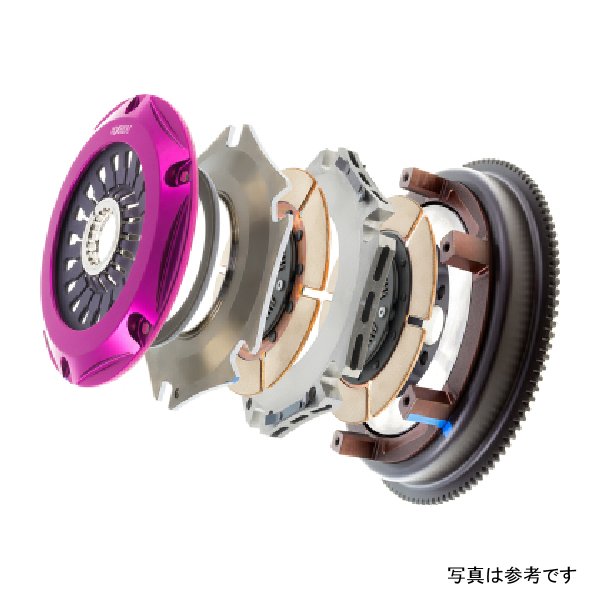【USA在庫あり】 Exedy 1999-2002 ニッサン Skyline GTR L6 Hyper Twin セラメタリック クラッチ スプリング センター ディスク プルタイプ exeNM052SD HD店