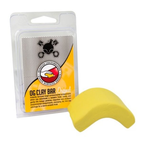 【USA在庫あり】 Chemical Guys OG Clay Bar (ライト/Medium Duty) - Yellow chgCLY_400 HD店