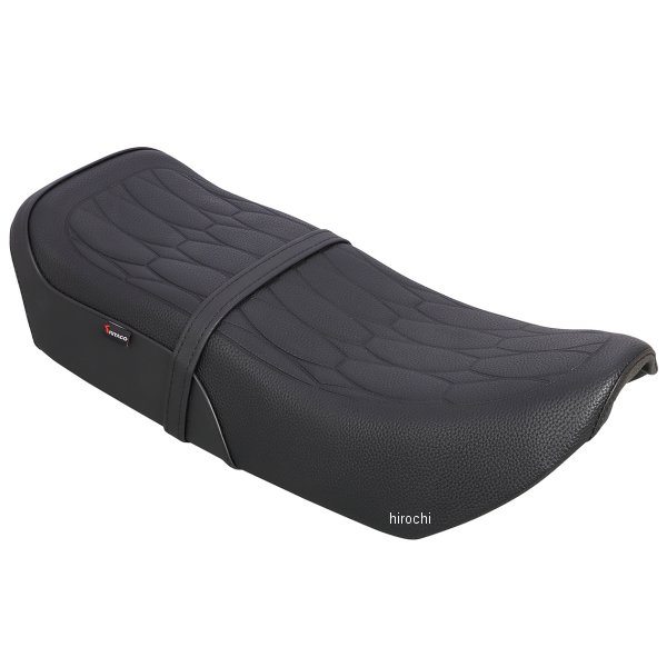 【メーカー在庫あり】 キタコ KITACO カスタムシート タイプ2 ブラックパイピング DAX125 610-1320150 HD店｜ヒロチー商事 ハーレー 店