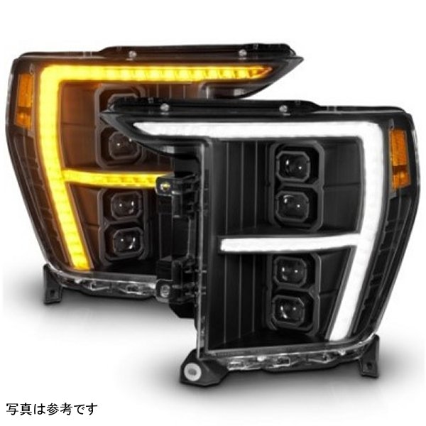【USA在庫あり】 ANZO 21年-23年 フォード F-150 (w/Factory Halogen) Z-Series Full LED Proj ヘッドライト - Pass. Side ONLY anz111593X-R HD店