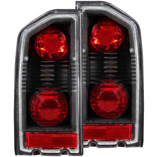 【USA在庫あり】 ANZO 1988-1998 スズキ Vitara Taillights Black anz211134 HD店