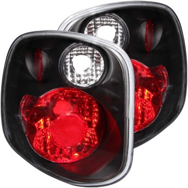 【USA在庫あり】 ANZO 2001-2003 フォード F-150 Taillights Black anz211143 HD店