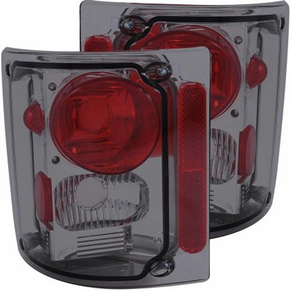 【USA在庫あり】 ANZO 1973-1987 シボレー C 10 Taillights Smoke anz211153 HD店