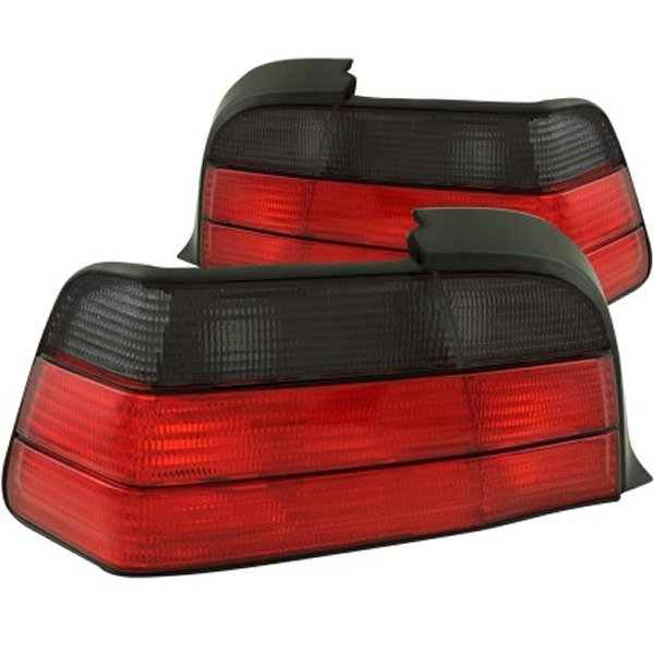 【USA在庫あり】 ANZO 1992-1998 BMW 3シリーズ E36 Coupe/Convertable Taillights Red/Smoke anz221199 HD店
