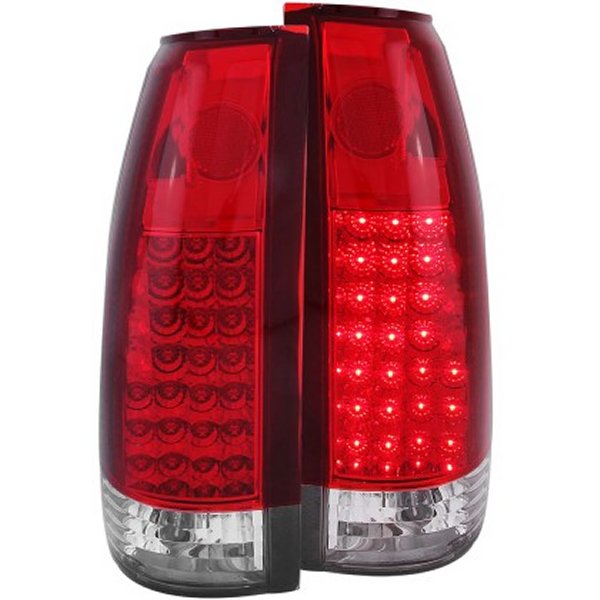 【USA在庫あり】 ANZO 1999-2000 キャデラック Escalade LED Taillights Red Clear G2 anz311004 HD店