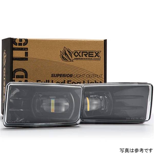 【USA在庫あり】 AlphaRex ダブルタップ デュアルカラー LED プロジェクター フォグライト ホワイト/アンバー 07年-13年 Silverado arx210008 HD店