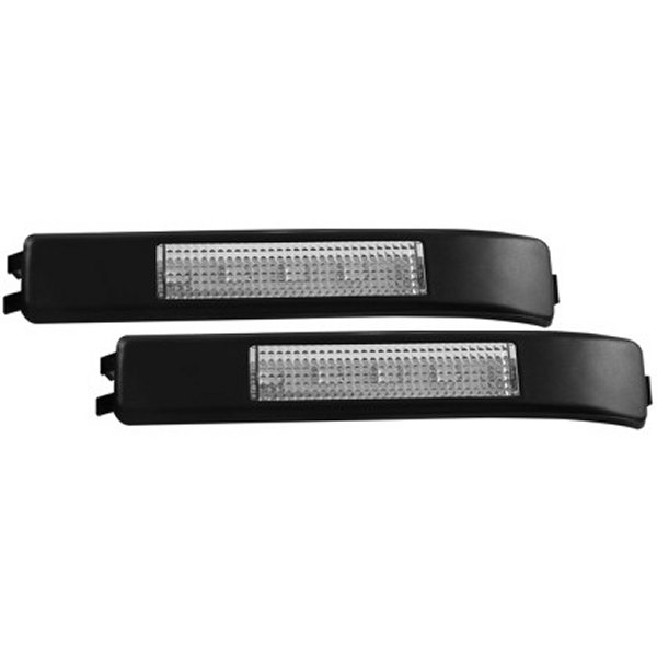【USA在庫あり】 ANZO LED Mirror Lights 2009-2014 フォード F-150 LED Mirror Lights Clear w/ Amber LED anz861115 HD店