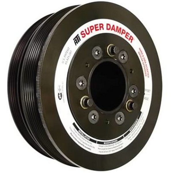 【USA在庫あり】 ATI Damper - 7.425in - Steel LW - 6/4 Grv - LS3 カマロ - 10-15 - Gen 3 Vortec Truck - LS - 3 Ring appATI917286 HD店