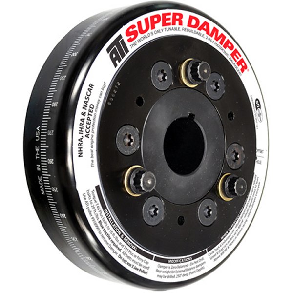 【USA在庫あり】 ATI ダンパー - 6.325in - Steel - シボレー SB / 90 Deg V6 - 409 - Pont 4Cyl - 3 Ring - 1Pc appATI917781 HD店