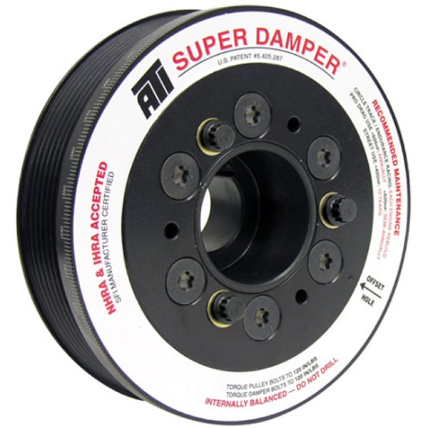 【USA在庫あり】 ATI Damper - 5.67in - Alum - 6 Grv - ミツビシ Evo 10 - 3 Percent UD - 08+ - 1Pc appATI918253 HD店