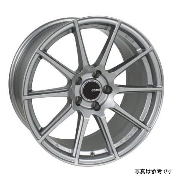 【USA在庫あり】 Enkei TS10 18x8.5 5x114.3 35mm オフセット 72.6mm Bore Grey ホイール enk499-885-6535GR HD店