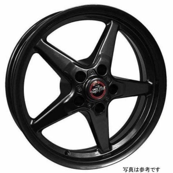 【USA在庫あり】 Race Star 92 Drag Star ブラケット Racer 17x7 5x120BC 4.25BS Gloss ブラック ホイール rst92-770247B HD店