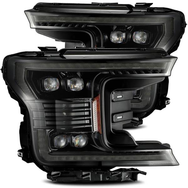 【USA在庫あり】 AlphaRex NOVAシリーズ LED プロジェクター ヘッドライト Plank Style アルファブラック 18年-20年 フォード F-150 arx880165 HD店