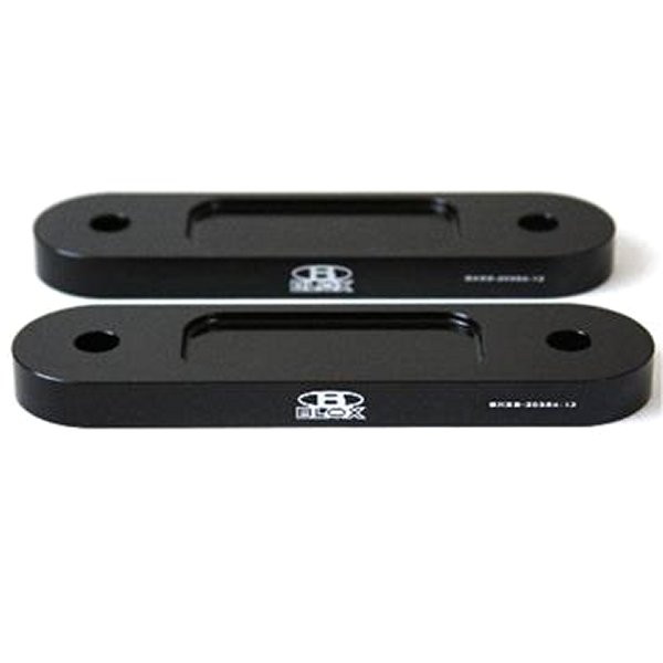 【USA在庫あり】 BLOX ホンダ S2000 Racing フロント 12mm Thin Spacer Bump Steer Kit ブラック (Lowered 1in and more) bloBXSS-20354-12-BK HD店