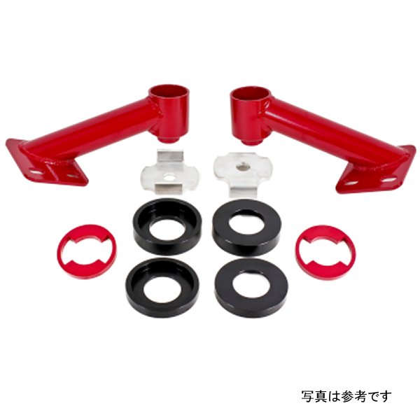 【USA在庫あり】 BMR 15-17 S550 Mustang Cradle Bushing Lockout Kit レッド bmrCB005R HD店