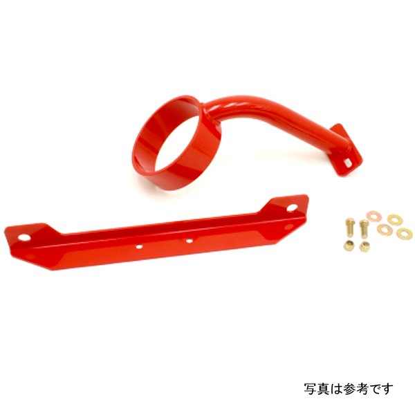 【USA在庫あり】 BMR 05-10 S197 Mustang フロント Driveshaft Safety Loop レッド bmrDSL010R HD店