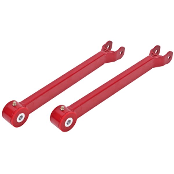 【USA在庫あり】 BMR 08-17 Challenger Non-Adj. ロワー Trailing Arms (Polyurethane) レッド bmrLTA110R HD店