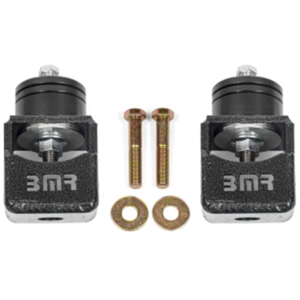 【USA在庫あり】 BMR Chevy SS and ポンティアック G8 Motor Mount Kit (Solid Bushings) ブラック Hammertone bmrMM301H HD店