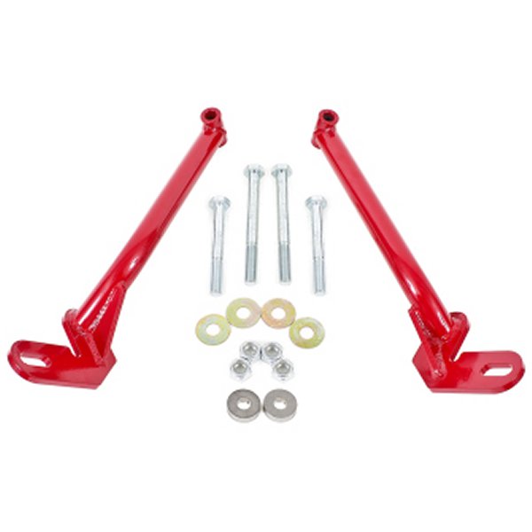 【USA在庫あり】 BMR 78-87 G-Body コントロールアーム Reinforcement Braces レッド bmrRB003R HD店